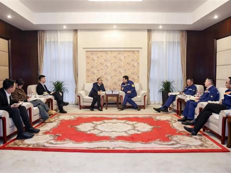 四川蜀道智联科技产业发展有限公司董事长张启国一行到访重庆钢铁