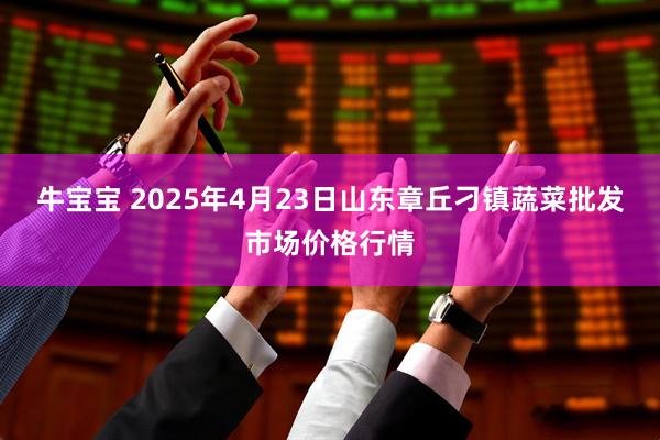 牛宝宝 2025年4月23日山东章丘刁镇蔬菜批发市场价格行情