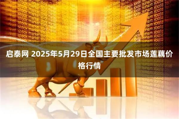 启泰网 2025年5月29日全国主要批发市场莲藕价格行情